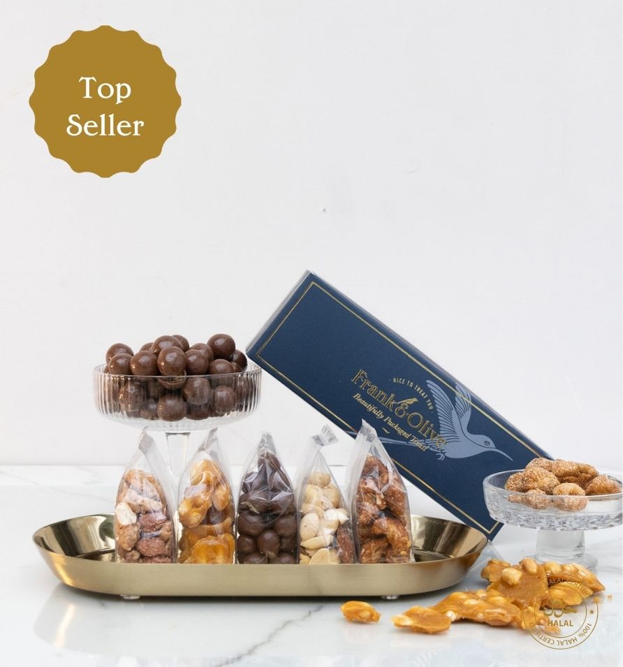 NUTS & BRITTLES: Treat Box with Sleeve
