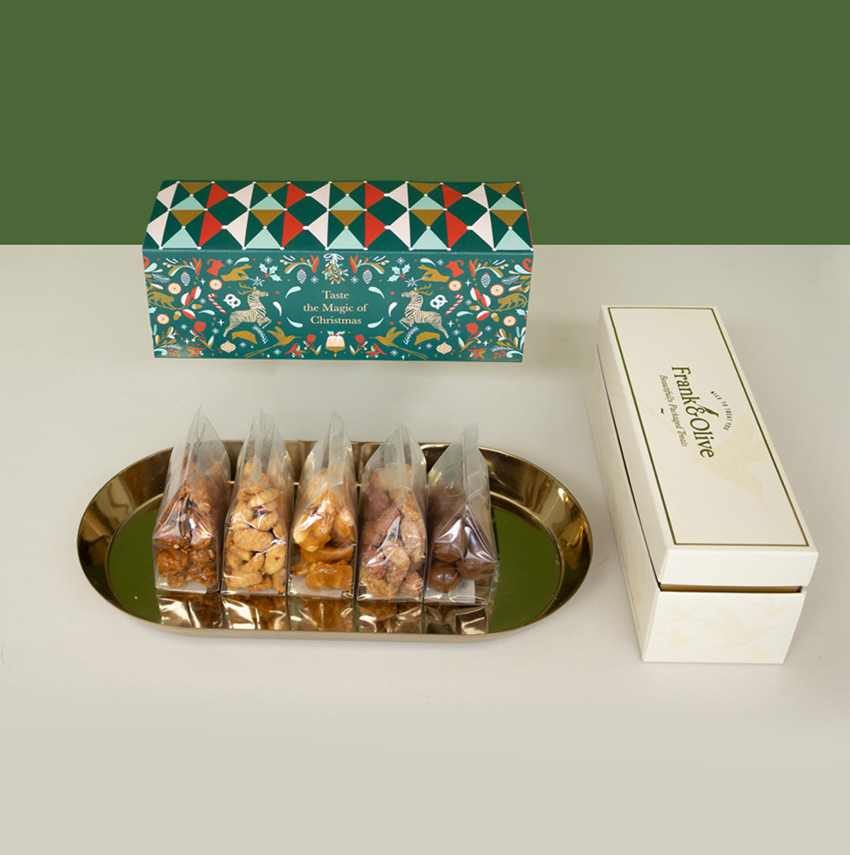 NUTS & BRITTLES: Treat Box with Sleeve