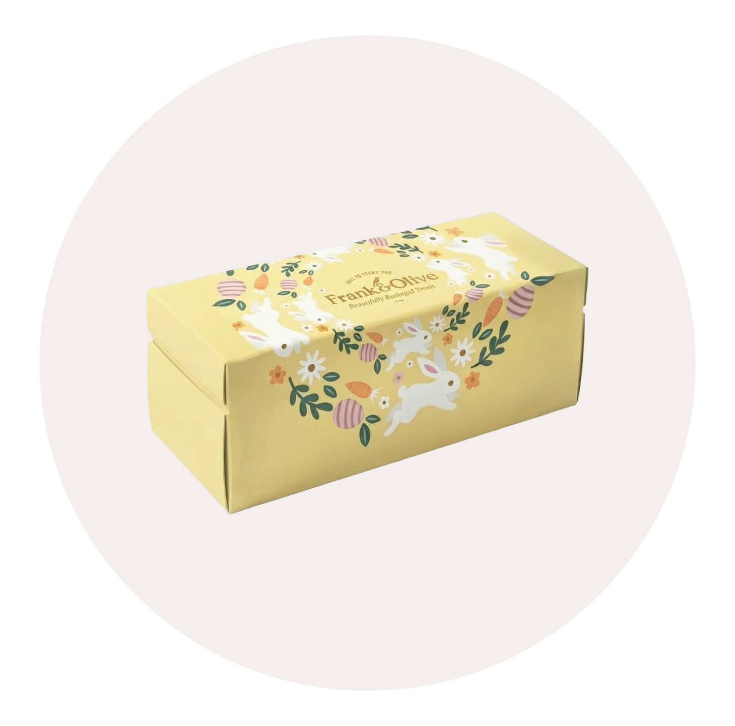 Easter Yellow Treat Box Sleeve