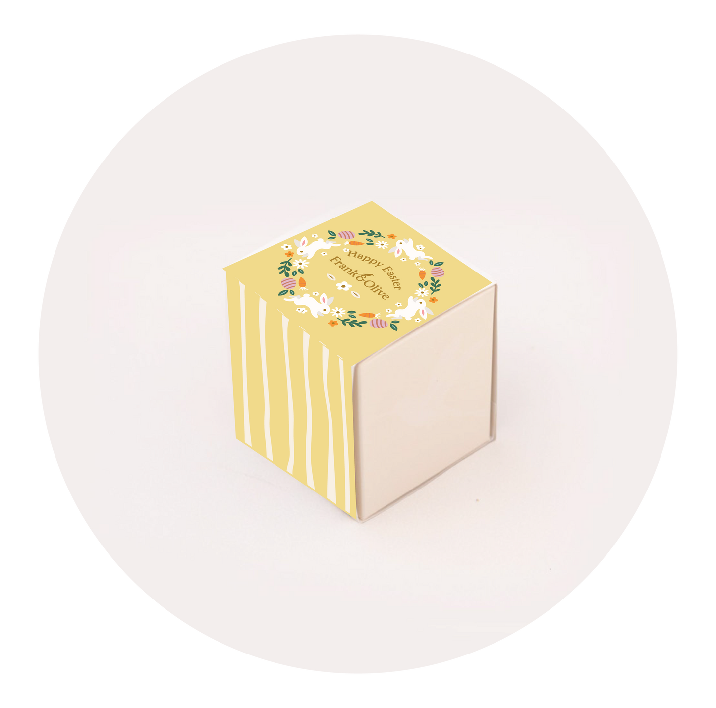 Easter Yellow Sleeve Mini Box