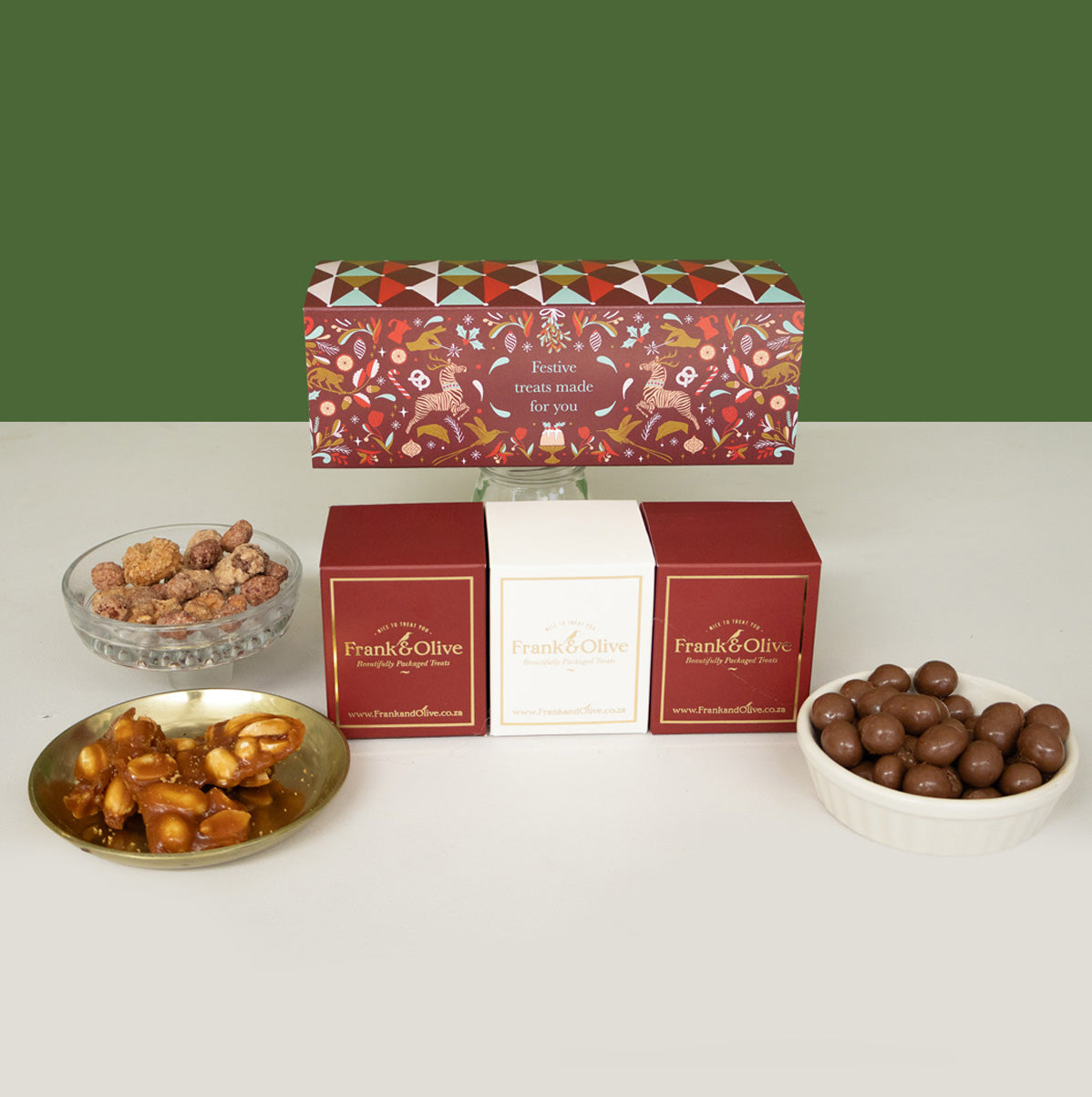 THREE TREAT DELIGHT: Treat Box with Sleeve