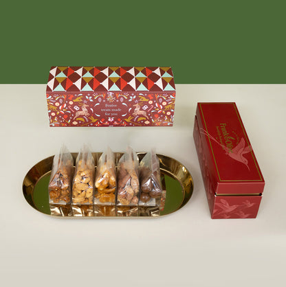 NUTS & BRITTLES: Treat Box with Sleeve
