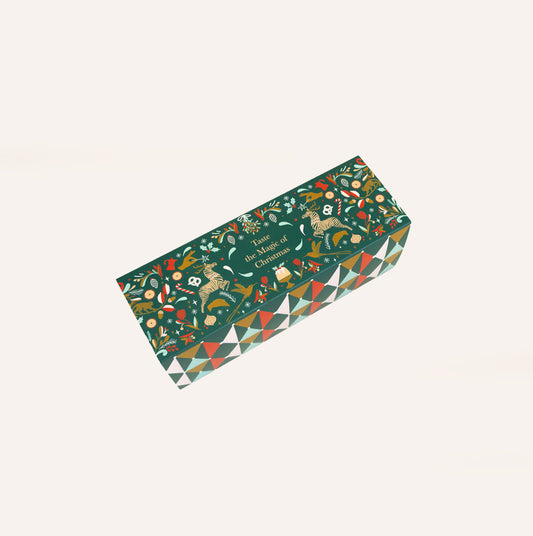Traditional Green Treat Box Sleeve