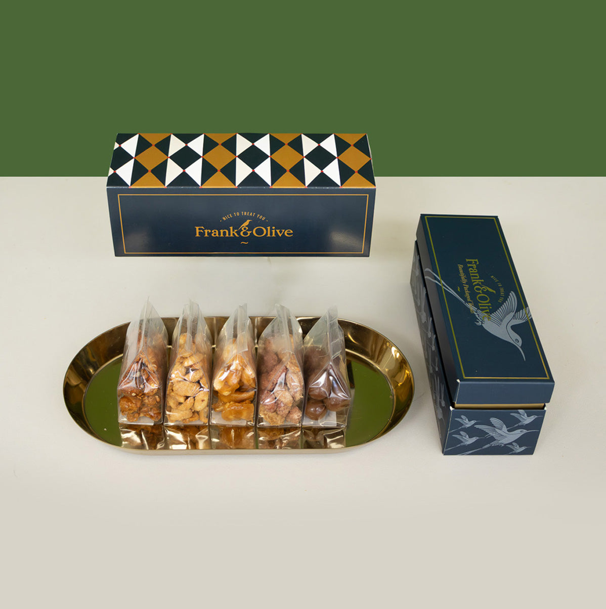 NUTS & BRITTLES: Treat Box with Sleeve