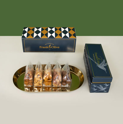 NUTS & BRITTLES: Treat Box with Sleeve