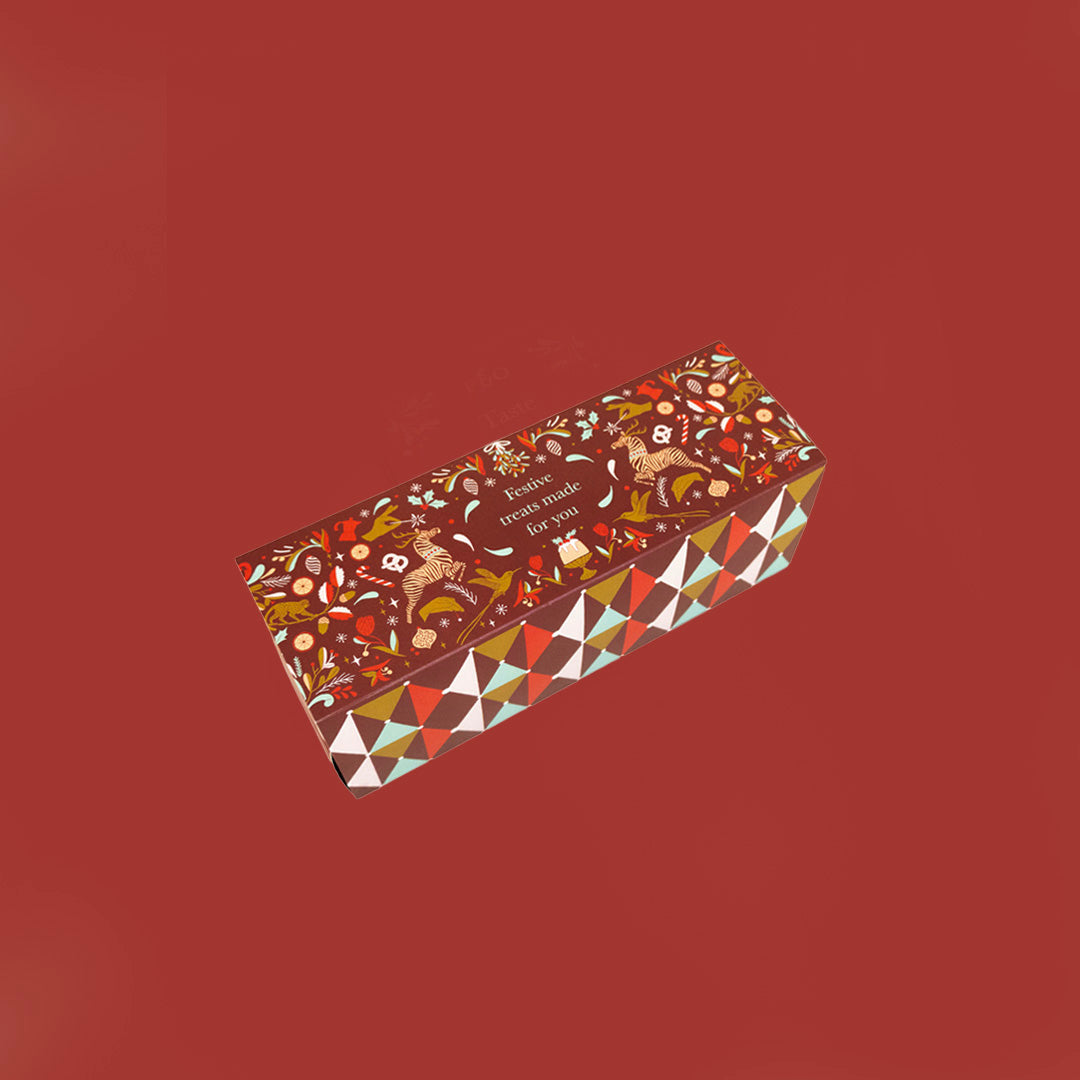 Red Treat Box Sleeve
